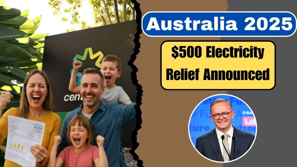 Australia Electricity Relief November 2025