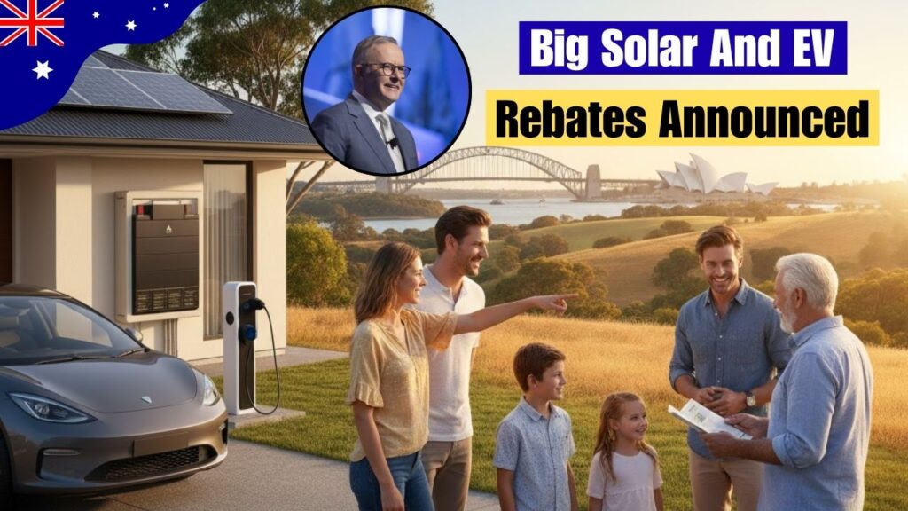 Big Solar And EV Rebates Announced