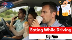 Huge Fine on Drinking Coffee, Vaping, Eating on Austrlian Road – New Driving Rules Implements from November 2025