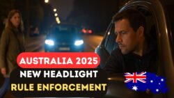 New Headlight Rule Announce in Australia from November 2025 – Penalty About 250 AUD Who Break this Rule