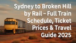 Sydney to Broken Hill by Rail – Full Train Schedule, Ticket Prices & Travel Guide 2025