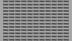7-Second IQ Puzzle: Can You Spot 5692 Among 5962s?