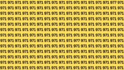 Eye Test Challenge: Can You Find 977 Among 971 in 6 Seconds?