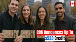 CRA Tightens GST/HST Credit Schedule on 20 November 2025 — Up to $533 Direct Deposit Confirmed Nationwide