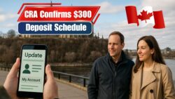 Canada Treasury Sets November 2025 Timeline for CRA $300 Payment – Review your My Account updates