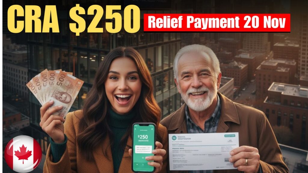 CRA Confirms One-Time Relief Payment 20 Nov 2025
