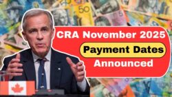 CRA Payment Schedule November 2025 — CPP, OAS & GST Dates Just Announced