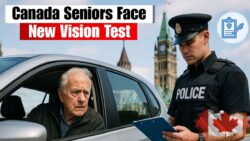 Canada Driving Law Update – From November 2025, Drivers 60+ Must Pass New Vision Test to Renew Licence