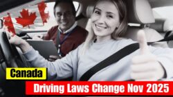 Canada Licence Test Rules Change November 2025 — New Driving Laws Every Driver Must Know