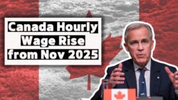 Canada Hourly Wage Increase November 2025 — New Rates & Province-Wise Eligibility Revealed