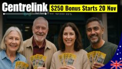 $250 Centrelink Cash Bonus for Australians from 20 November 2025 – See Who Qualifies and When You’ll Be Paid