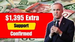 $1,395 GIS Payment November 2025 — CRA Approves Boost for Canadian Seniors