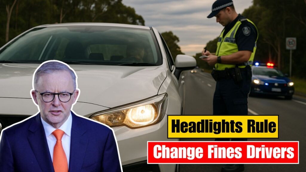 Headlights Rule Change Fines Drivers