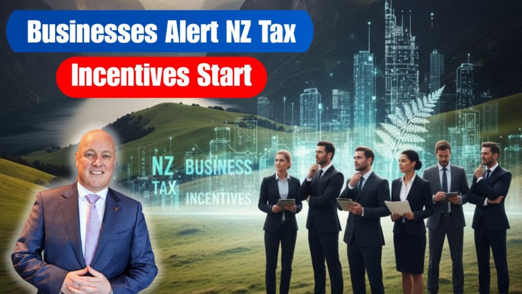NZ Business Tax Incentives Kick-Off