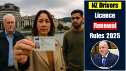 NZ Drivers Face New Licence Renewal Rules: Everything to Know About the November 2025 Changes