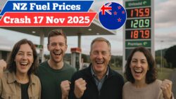 Good News New Zealand – Fuel Prices Crash 17 Nov 2025, Savings for Drivers Nationwide